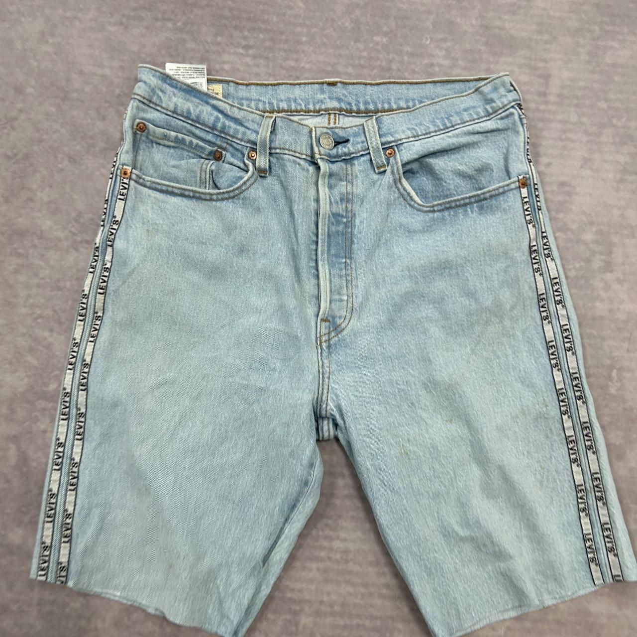 Levi's Shorts Levi 501 Cut Off Denim Shorts with Logo Details Men's 30 thumbnail 2