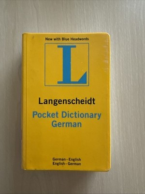 German : English by Langenscheidt Publishers Staff (2000, Trade Paperback)