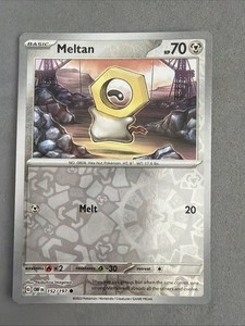 Meltan 152/197 Obsidian Flames Reverse Holo