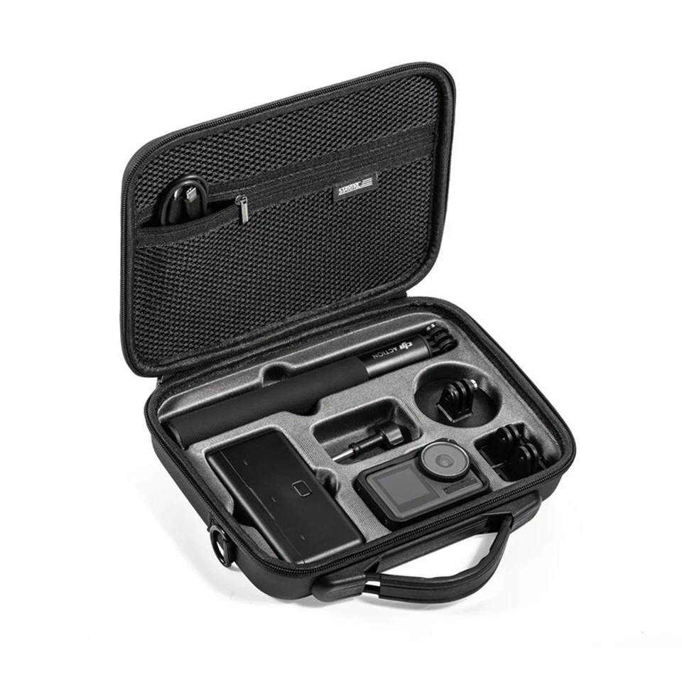 Estuche de transporte portátil para accesorios de cámara de movimiento DJI Action 3 Foto 2 de 4