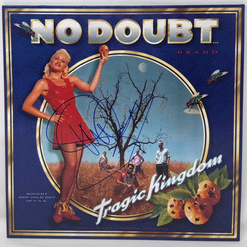 Gwen Stefani Signed No Doubt Tragic Kingdom Vinyl Record Album LP Autograph ACOA