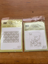 Stampin Up Embossing Folders Lot of 2