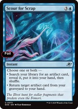 Foil Scour For Scrap - 73 - Nm - Edge Of Eternities Foil Scour For Scrap - 73 - Nm - Edge Of Eternities