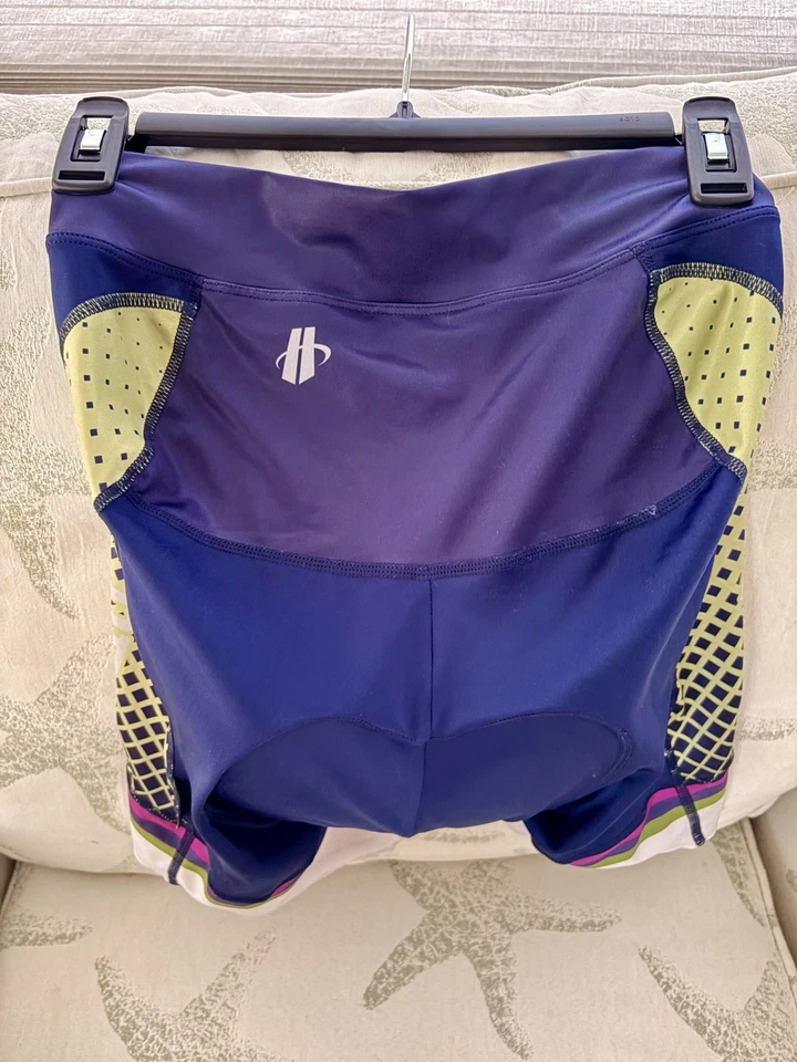 Pantalones cortos de ciclismo para mujer Stio® Team Hincapie SS pequeños y medianos usados en excelente estado Foto 4 de 4