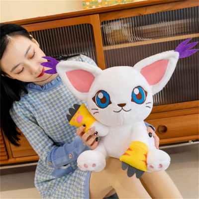 Digimon Digital Monster Giant Tailmon Plush Doll Stuffed  Pillow Multiple Sizes