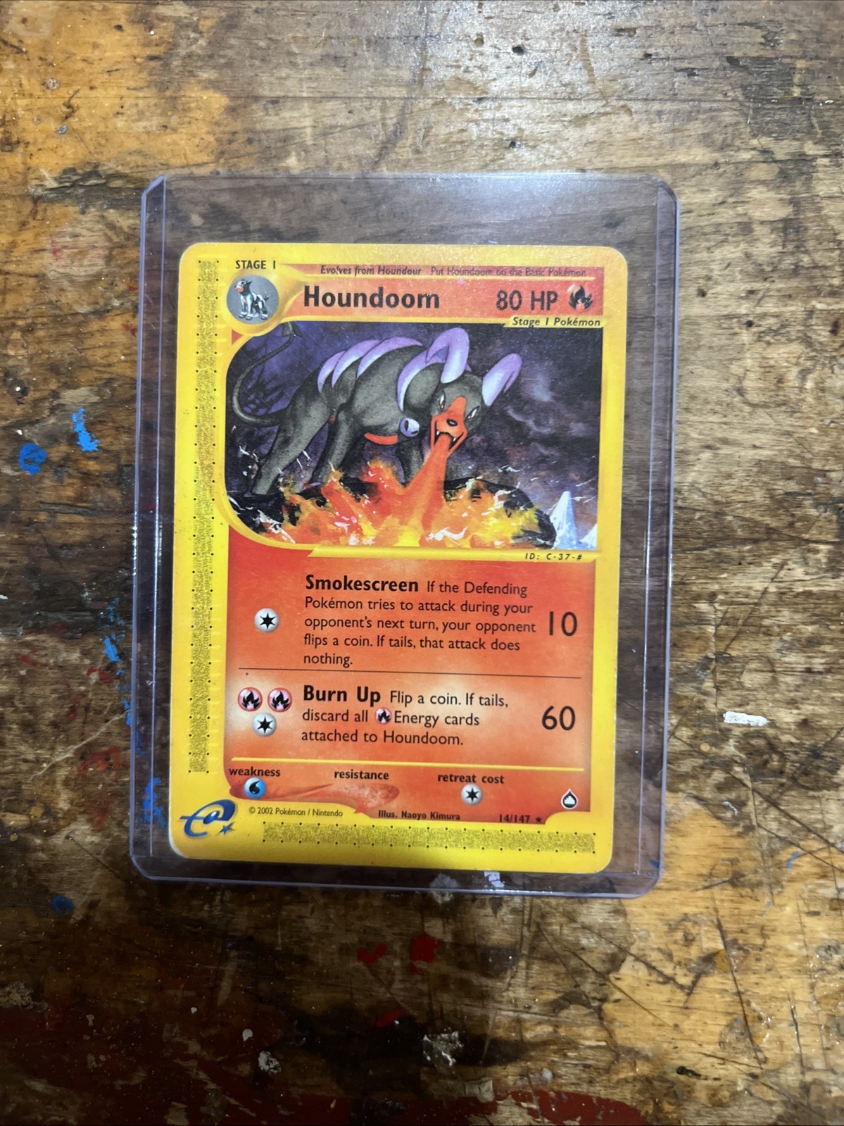 Pokemon TCG Houndoom Aquapolis 14/147 - Near Mint - Regular