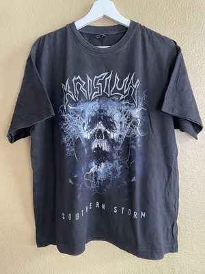 Vintage Krisiun Southern Storm L T Shirt 2008 Death Metal Brazil Rio Grande Sul