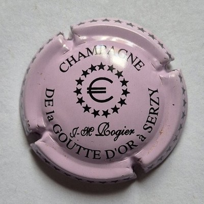 Capsule De Champagne Jean-Michel Rogier  ️ N°20 - Rose Et Noir - RARE