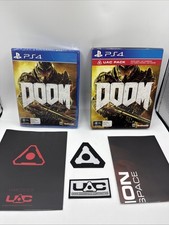 Doom PS4UAC Pack PS4 PLAYSTATION 4 SEALED GAME RARE GEM!