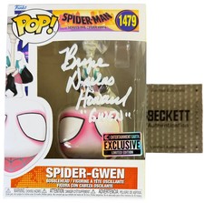 Bryce Dallas Howard signed Funko Pop Gwen Stacy Spider-man 3 Beckett