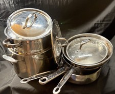 9 Piece Stainless Steel Pots Set