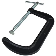CM Series 8 In. Drop Forged C-Clamp with 4 In. Throat Depth