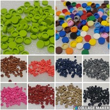 Tiles 1x1 Round / Square - Fits Lego Baseplate for Mosaic Lego Remix Art