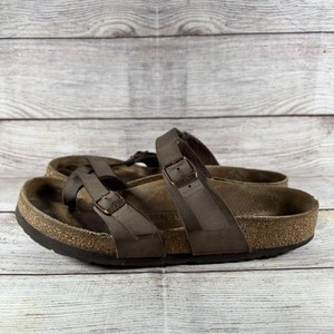 birkenstock yara tobacco oiled leather sandal Birkenstock Yara Oiled Leather Sandals