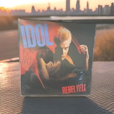 Billy Idol Rebel Yell Vinyl Expanded Edition -  Autographed - SIGNED - 2LP