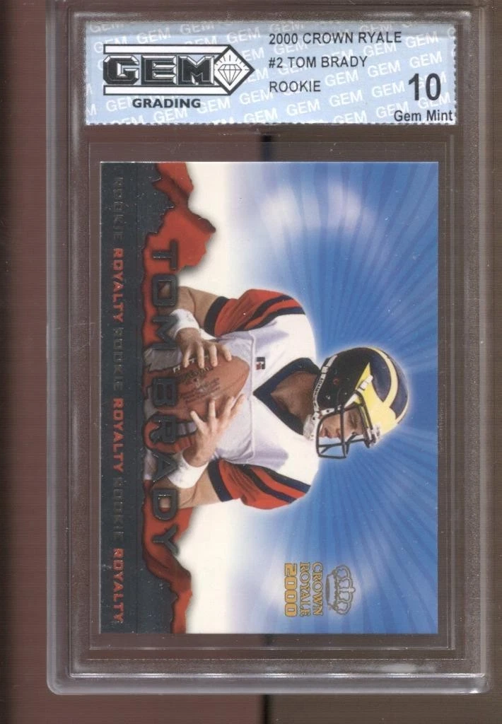 Tom Brady Football Pacific Rookie Sports Trading Cards
