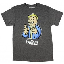 Fallout Vault Boy Officially Licensed Gamer Adult T Shirt All Size Hot