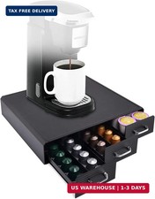 Coffee Pod Storage Drawer Coffee Capsule Organize Drawer Coffee Maker Holder Org