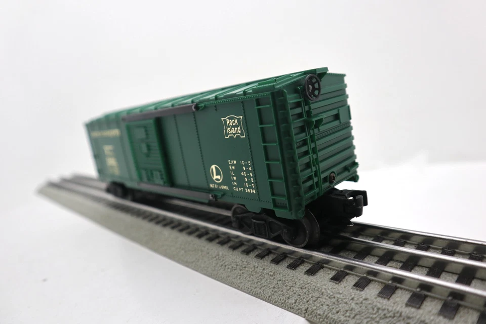 Lionel, O, 6464-75, Rock Island Green Box Car, 6464, C-8 LN/OB - Image 2 of 4