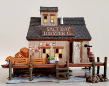 Department 56 New England Village Series Salt Bay Lobster Co Nice💖
