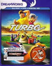 TURBO BLU-RAY DVD BRAND NEW   SEALED  