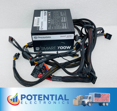 USED - Thermaltake Smart Series 700W Non-Modular Power Supply W/ Power Cord
