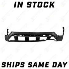 NEW Textured Black Rear Lower Bumper Cover for 2019 2020 Hyundai Santa Fe w/Park