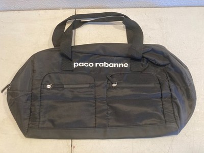 PACO RABANNE INVICTUS BLACK TRAVEL CARRY ON DUFFLE SPORT WEEKEND