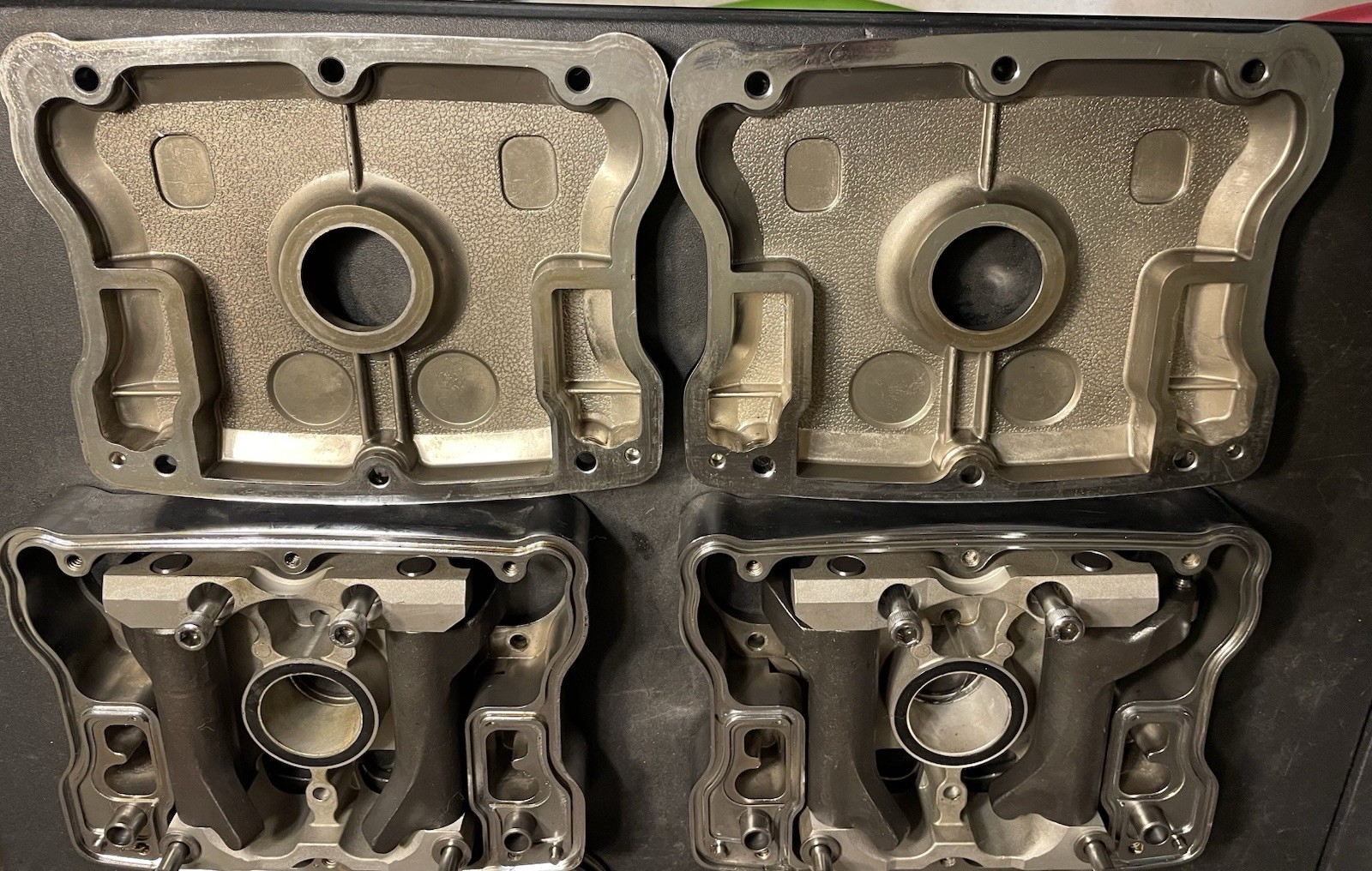 Ultima 113 EVO Heads- Compression Relief, Rocker Boxes w/ Hardware- Complete