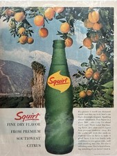 1962 Squirt: Fine Dry Flavor, Southwest Citrus Vintage Print Ad