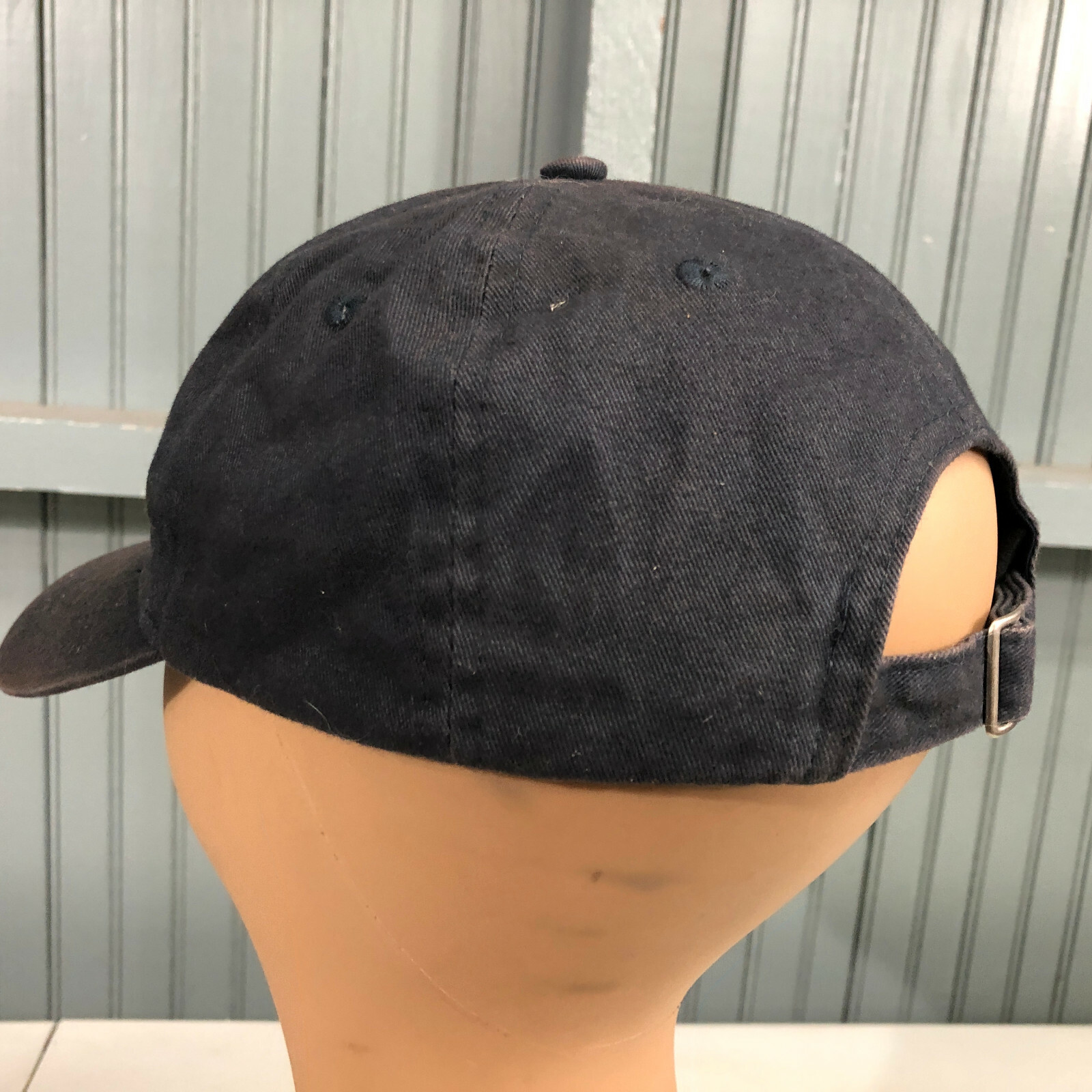 Gray Electric Discolored Strapback Baseball Cap H… - image 3