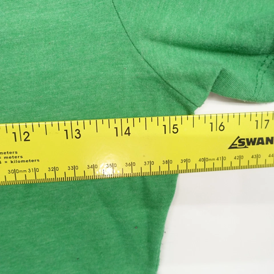 Camiseta para mujer Ron Jon Surf Shop verde gráficos manga corta cuello redondo pulóver Foto 4 de 4