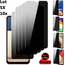 Lot Privacy Tempered Glass Screen Protector For Samsung A35 A15 A14 A23 A24 A55