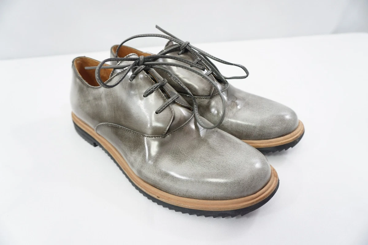 MAISON MARGIELA MM6 Used Women 39/8-8.5 Derby/Oxford Spazzolato Leather Shoes