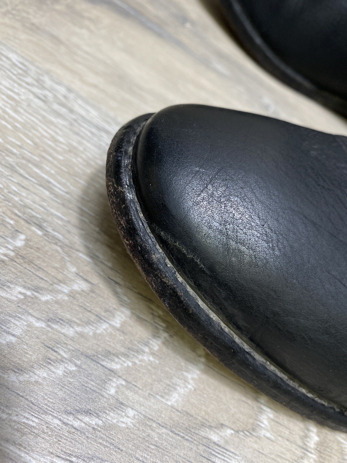 Isabel Marant Black Leather Ankle Slouch Boots EUR 38/US 8