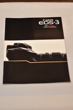 Canon EOS-3 Brochure, Original, Not a Copy c1998