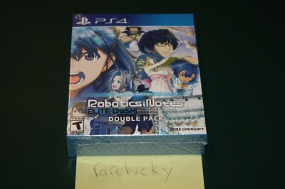 Robotics;Notes Elite & Dash Double Pack Day One Edition (PS4) NEW SEALED MINT!