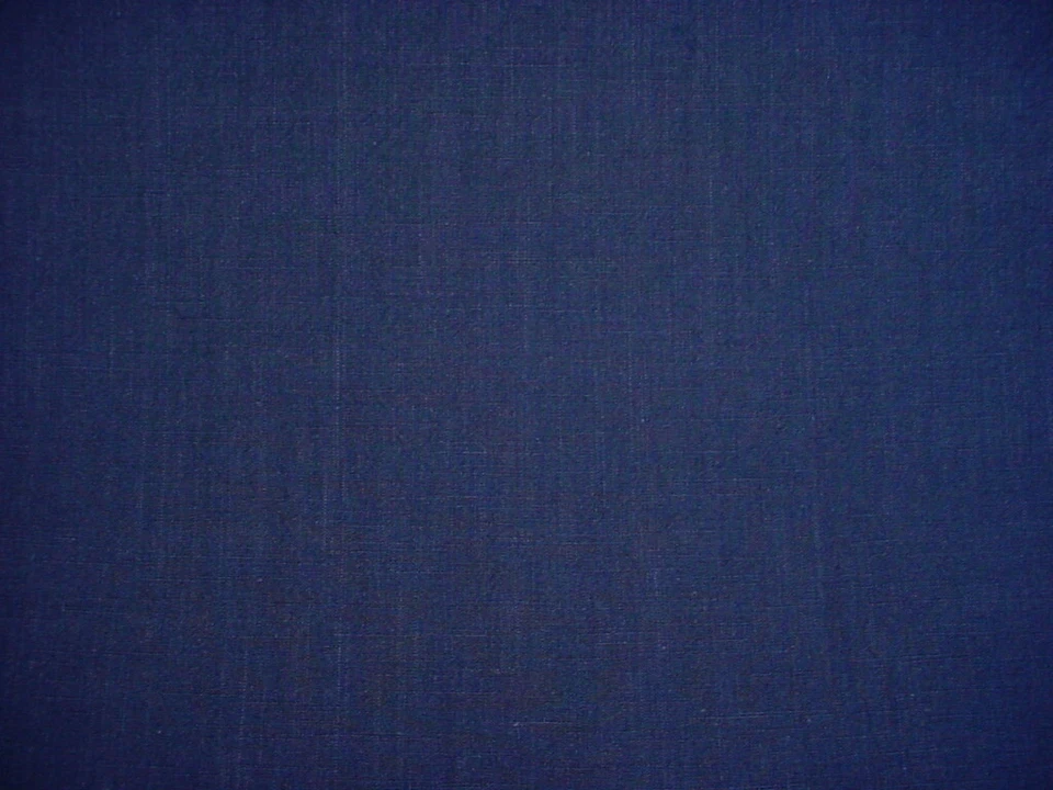 4-1/4Y Ralph Lauren Papyrus Terry Indigo Blue Cotton Drapery Upholstery Fabric - Image 4 of 4
