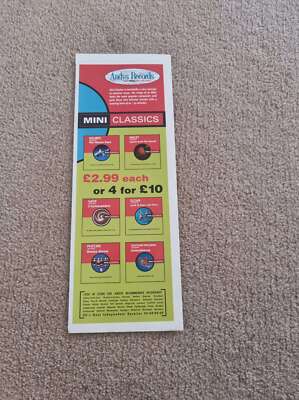 TNEWL17 WERBUNG 11X4 ANDYS SCHALLPLATTEN: DELIBES - DAS BLUMENDUETT