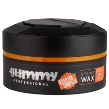 FONEX GUMMY Styling Wax Bright Max Hold - Orange - 5.07oz / 150ml 