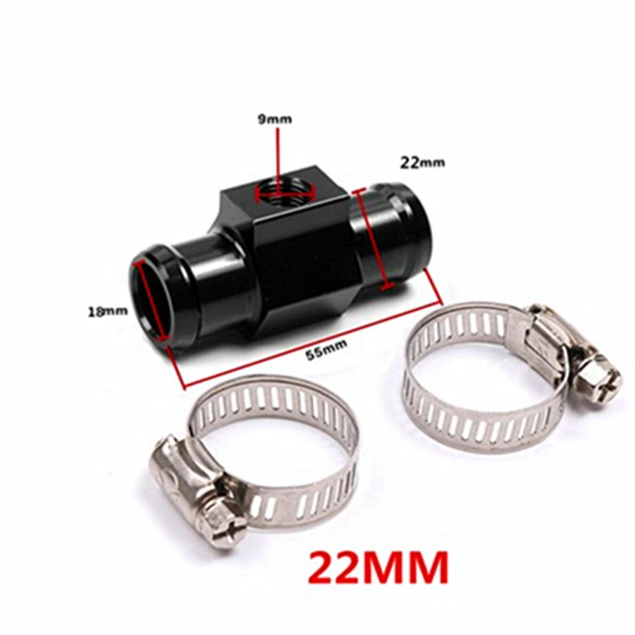 Motorcycle Thermometer Water Temperature Gauge Meter Sensor Adapter Waterproof - Image 3 of 4