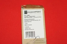 Champion TruTouch Cordless 1 inch Aluminum Mini Blinds White 63 x 60 New