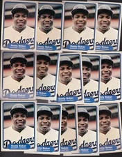 1982 Fleer Baseball #2 LOT of (14) ROBERT CASTILLO NM+ Los Angeles DODGERS