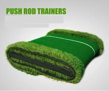 New 2.5*9.8 ft Golf Putting Green Indoor outdoor Practice Mat Easy Mov&Store