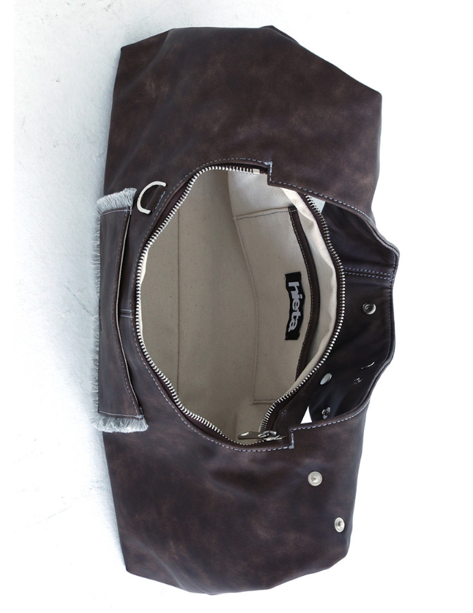 HIETA Tina 3-Way Bag - Brown|Multi-Style Shoulder, Crossbody