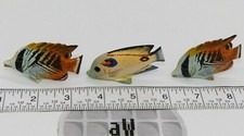 Lot of 3 Animal Fish Ocean Sea Figure Toy Figurine