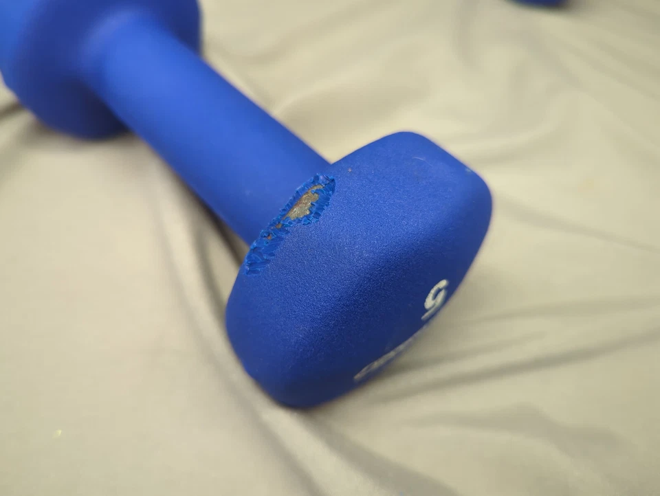 Lote de mancuernas Reebok con bolsa de transporte Foto 3 de 4