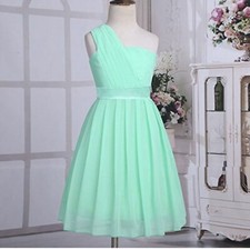 Girls Size 14 Ieffiel Seafoam Green Special Occasion Bridesmaid Dress NWT