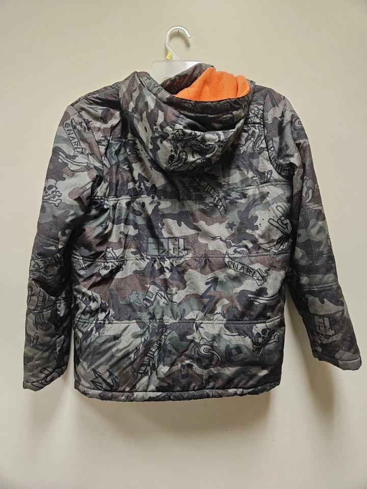Athletec камуфляжная куртка для мальчиков размер XL 14/16 флисовая подкладка - Изображение 2 из 4