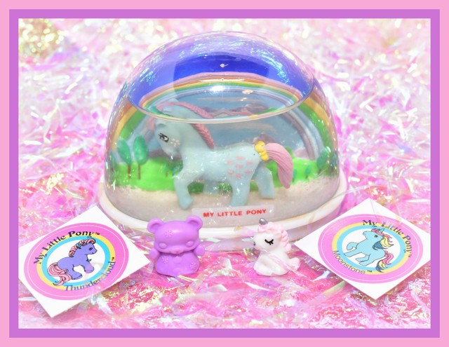 my little pony snow globe